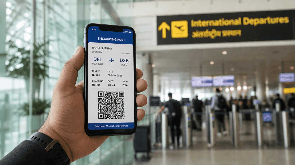 India Ditches Boarding Pass Stamps for International Flights