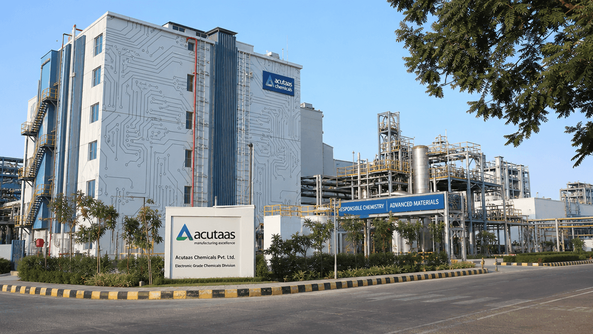 Acutaas Chemicals Invests ₹212 Cr in Electronic Grade Chemicals