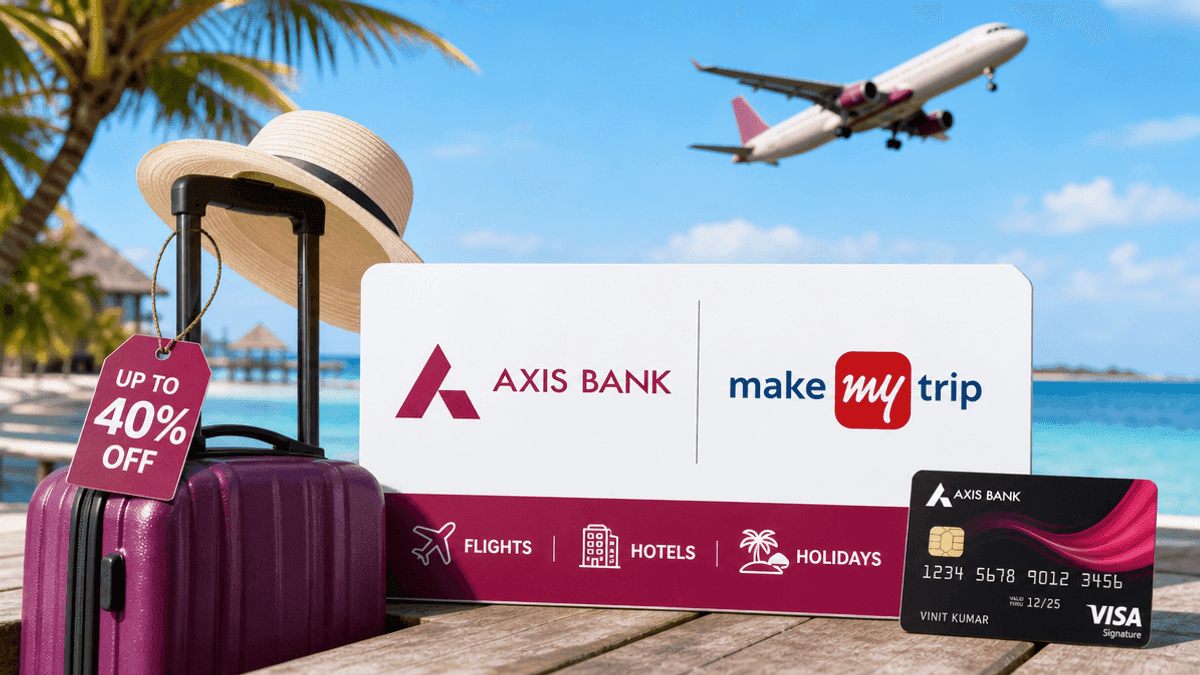 Axis Bank & MakeMyTrip: Save Up to ₹20,000 on Travel
