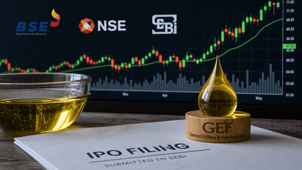 Gemini Edibles & Fats IPO: 4.11 Crore Shares Offered for Sale