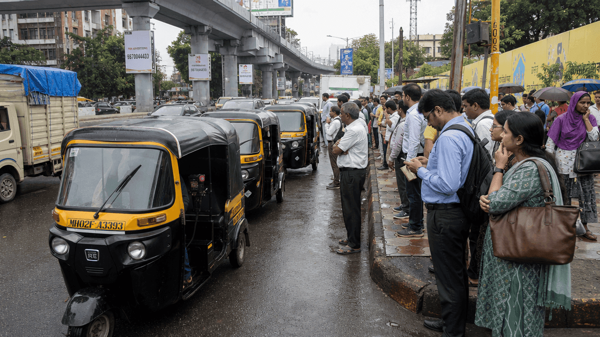 Mumbai Transport Chaos: Marathi Rule Sparks Protests, Higher Fares
