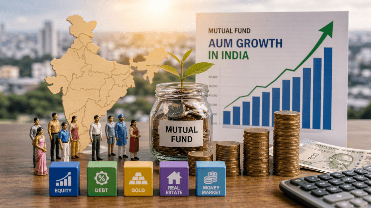 India Mutual Fund AUM Hits ₹73.73 Lakh Cr: 18.6% CAGR Growth