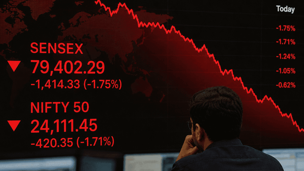 Sensex, Nifty Dip Amid Geopolitical Tensions & US Sanctions