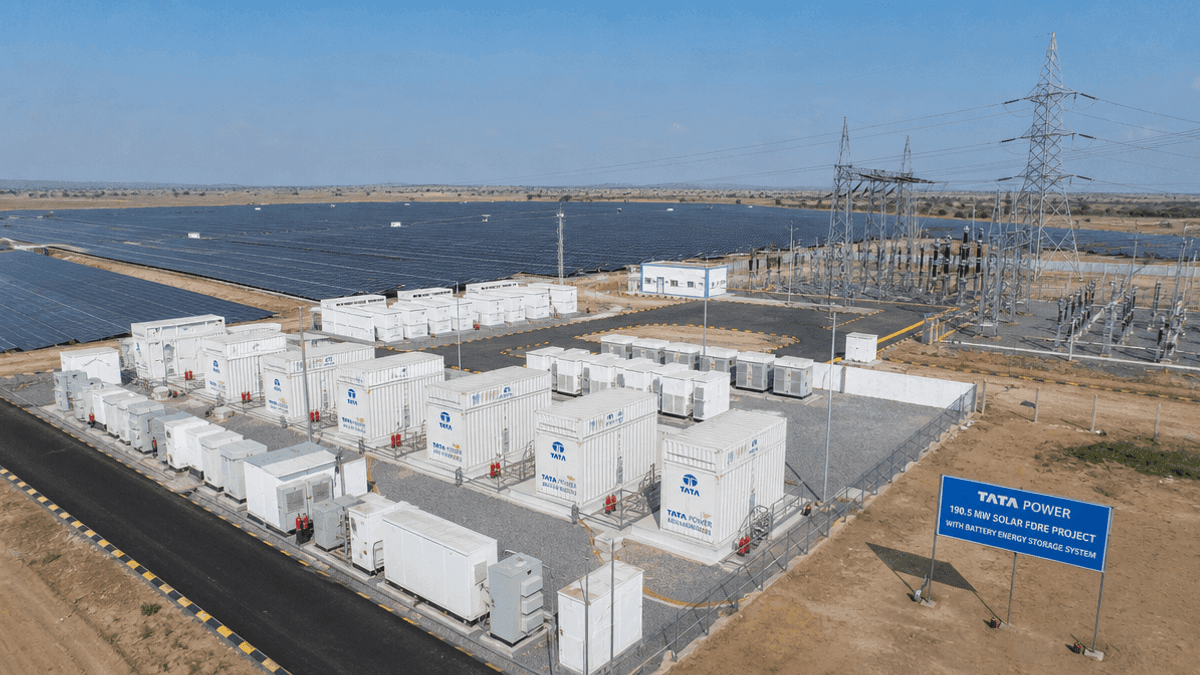 Tata Power’s 190.5 MW FDRE Project Boosts India’s Clean Energy