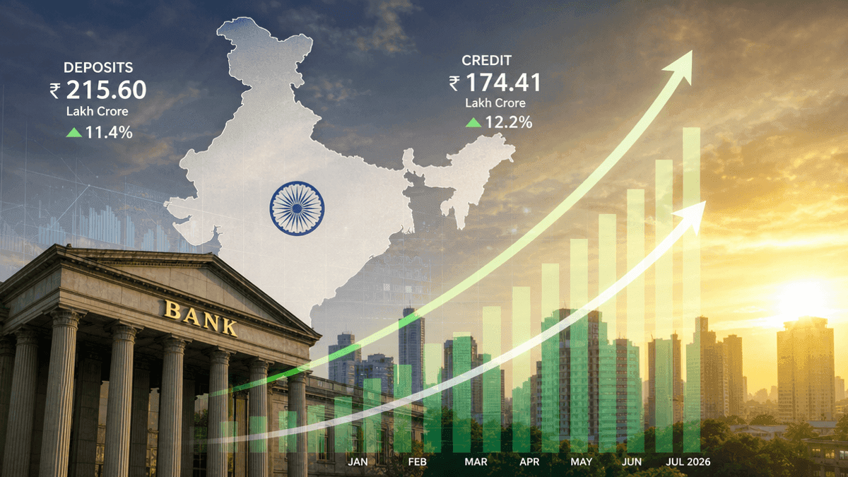 India Banking Credit Growth Surges to 19.3% in July 2026