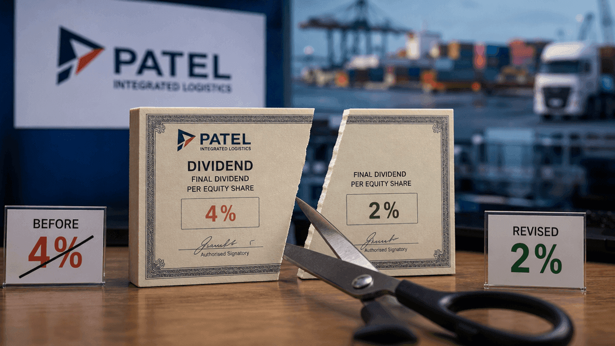 Patel Integrated Logistics Cuts Dividend to 2% for FY26