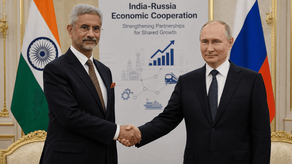 India’s Jaishankar Meets Putin, Boosts Economic Ties with Russia
