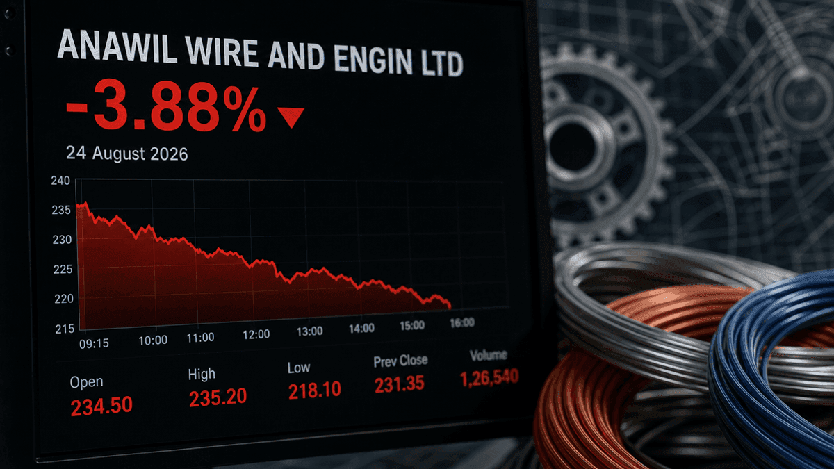 ANWIL WIRE AND ENGIN LTD Stock Drops 3.88% Amid Market Volatility