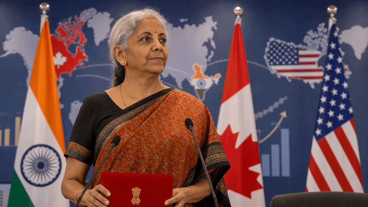 Nirmala Sitharaman Courts Global Investors in Canada & US