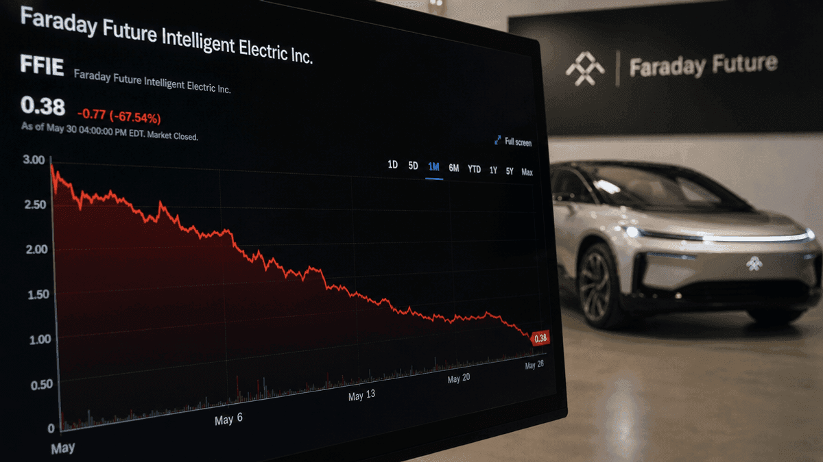 Faraday Future Stock Plummets Amidst Financial Crisis