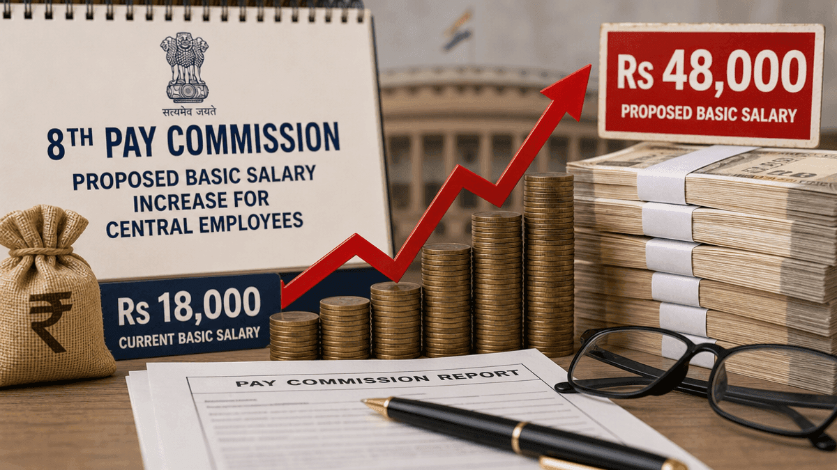 8th Pay Commission: Central Govt Employees Demand Rs 48,000 Basic Salary