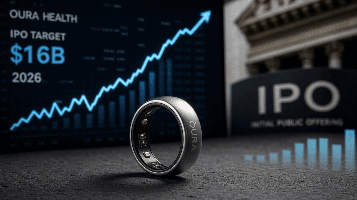 Oura Health Eyes $16B IPO in 2026, Targets $3B Raise