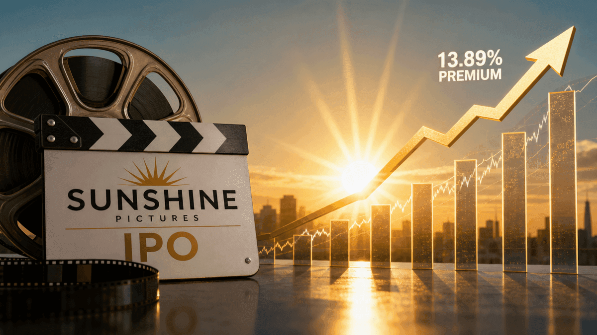 Sunshine Pictures IPO Lists Today: 13.89% Pop Expected