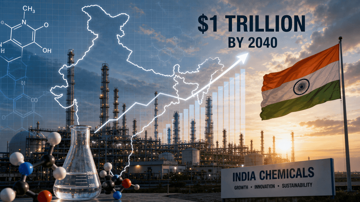 India Targets $1 Trillion Chemical Sector by 2040