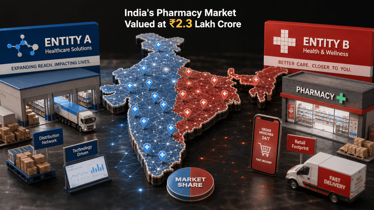 India’s Pharmacy Market: Entero vs. Medplus Battle