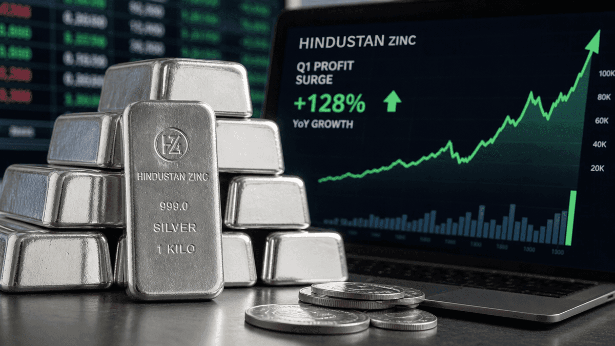 Hindustan Zinc Q1 Profit Surges 144.8% on Silver Price Rally