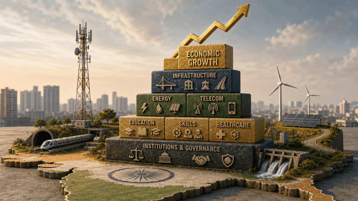 India’s Growth: Stronger Foundations Needed in Key Sectors