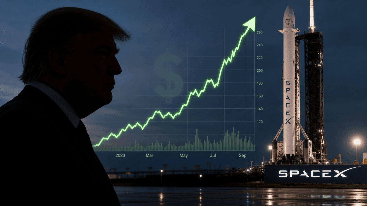 Trump Invests Up To $50K In Elon Musk’s SpaceX