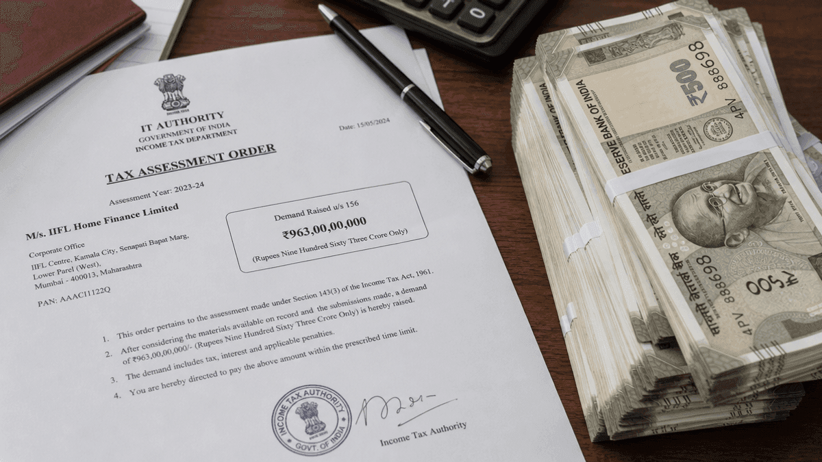 IIFL Home Finance Tax Demand: ₹963 Cr Demand Issued