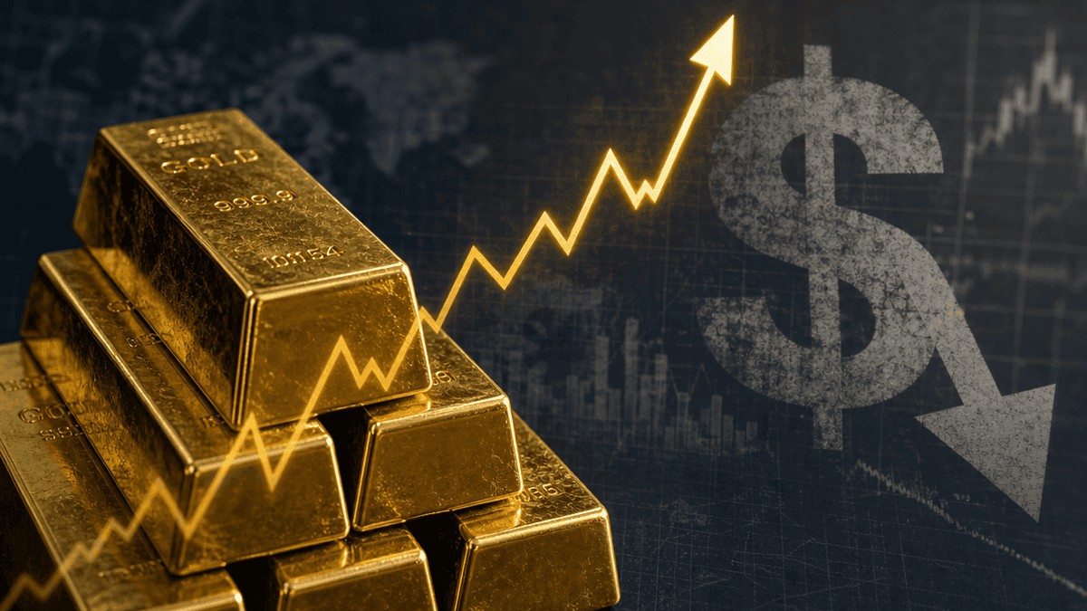 Gold Surges Near 3-Month High on Treasury Buybacks & Weak Dollar