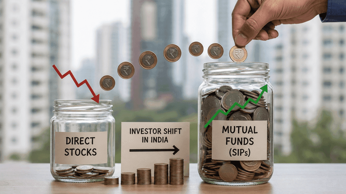 Indian Investors Favor Mutual Funds Over Direct Stocks
