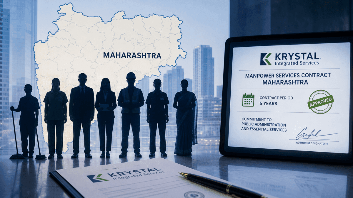 Krystal Integrated Services Wins Rs 17.25 Cr Manpower Order