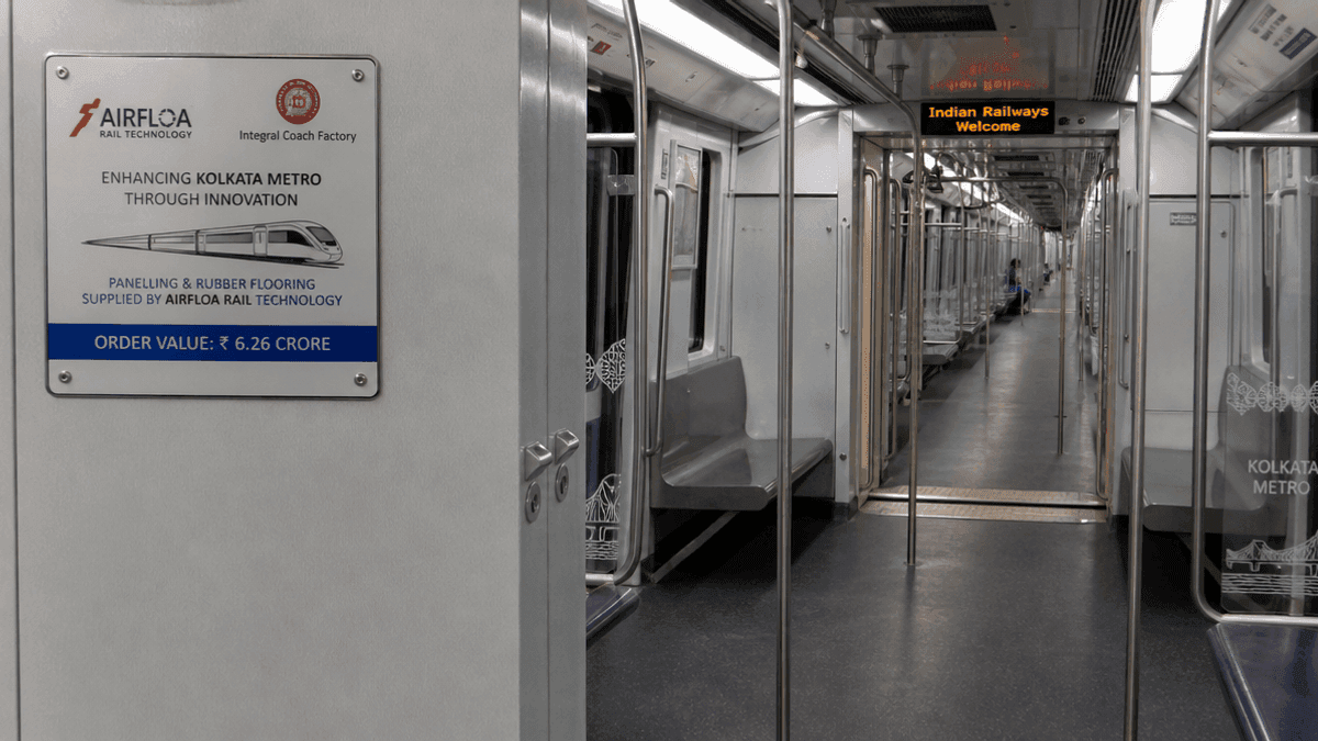 Airfloa Rail Tech Wins Rs 6.26 Cr Kolkata Metro Order