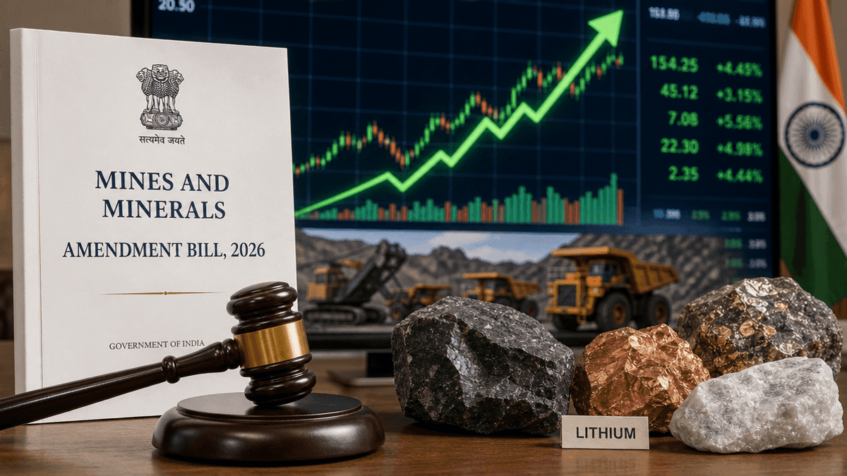 India’s Mines Bill Boosts Metal & Mining Stocks