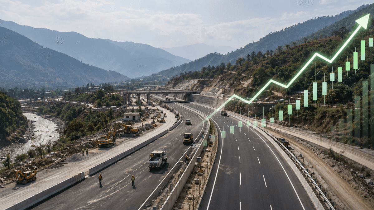 Ceigall India Shares Climb on Rs 704 Cr Arunachal Road Project