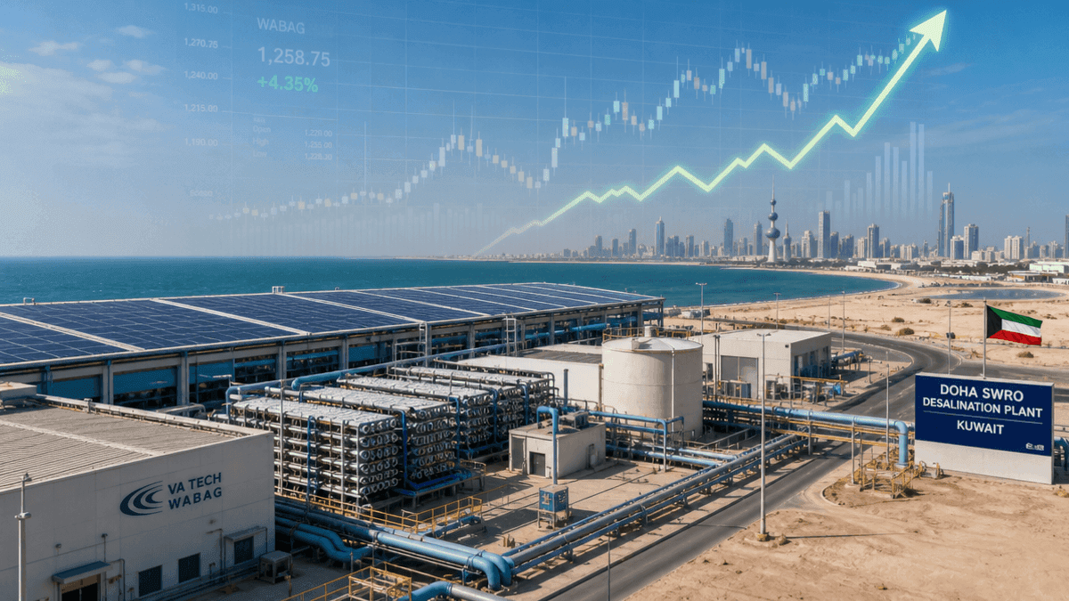 VA Tech Wabag Wins $150M Kuwait Desalination Contract