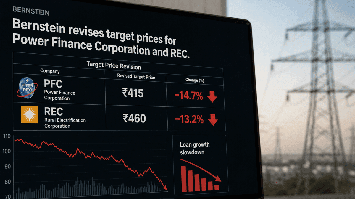 Bernstein Cuts PFC, REC Targets on Slowing Loan Growth