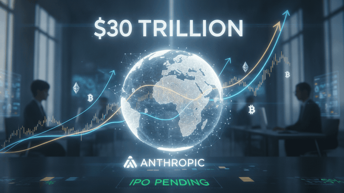 Anthropic Targets $30T TAM Ahead of Potential IPO