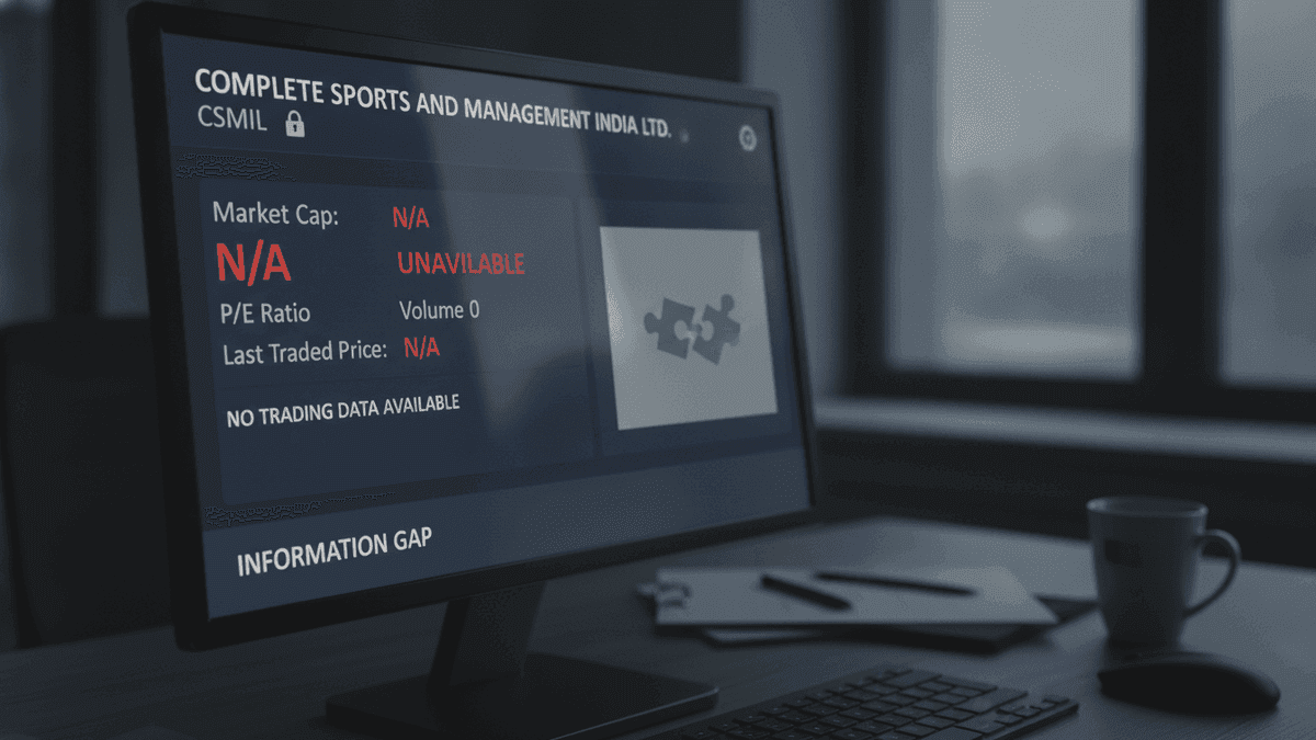 Complete Sports Stock Not Traded: Key Financials Missing