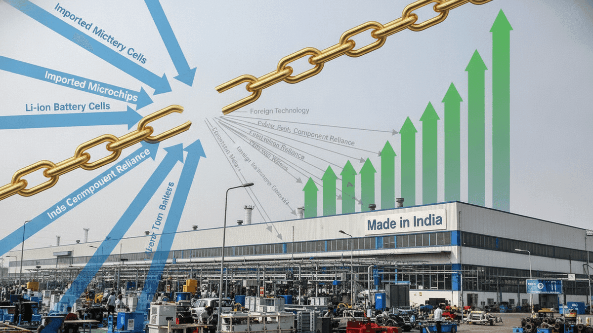 India’s Manufacturing: Self-Reliance Hindered by Imports