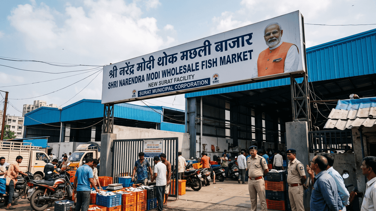 Surat Fish Market Named Modi Without Approval, Sparks Row