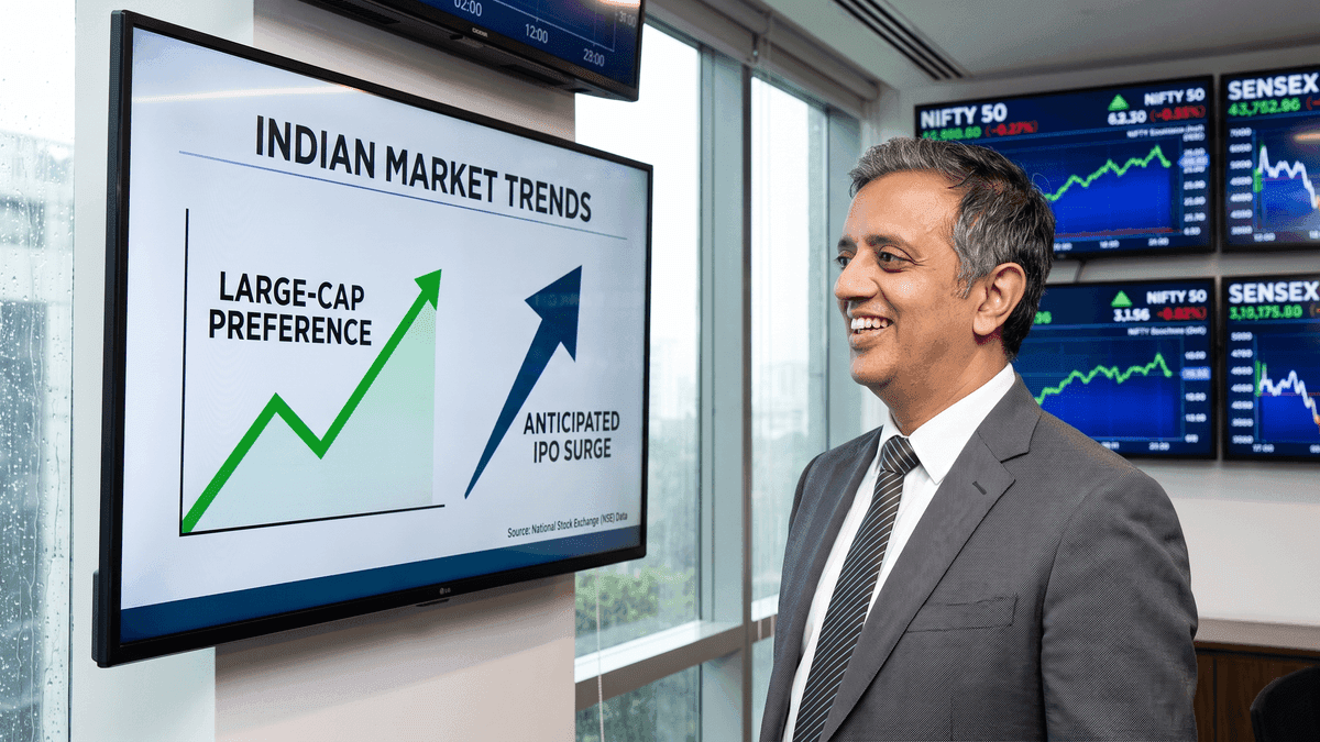 Indian Markets: Large-Caps Rise, IPOs Set for H2 2026 Boost