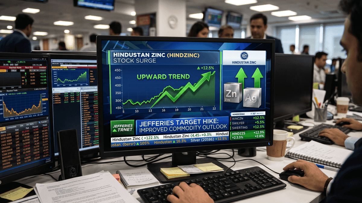 Hindustan Zinc Shares Soar 5% on Jefferies Target Hike to Rs 750