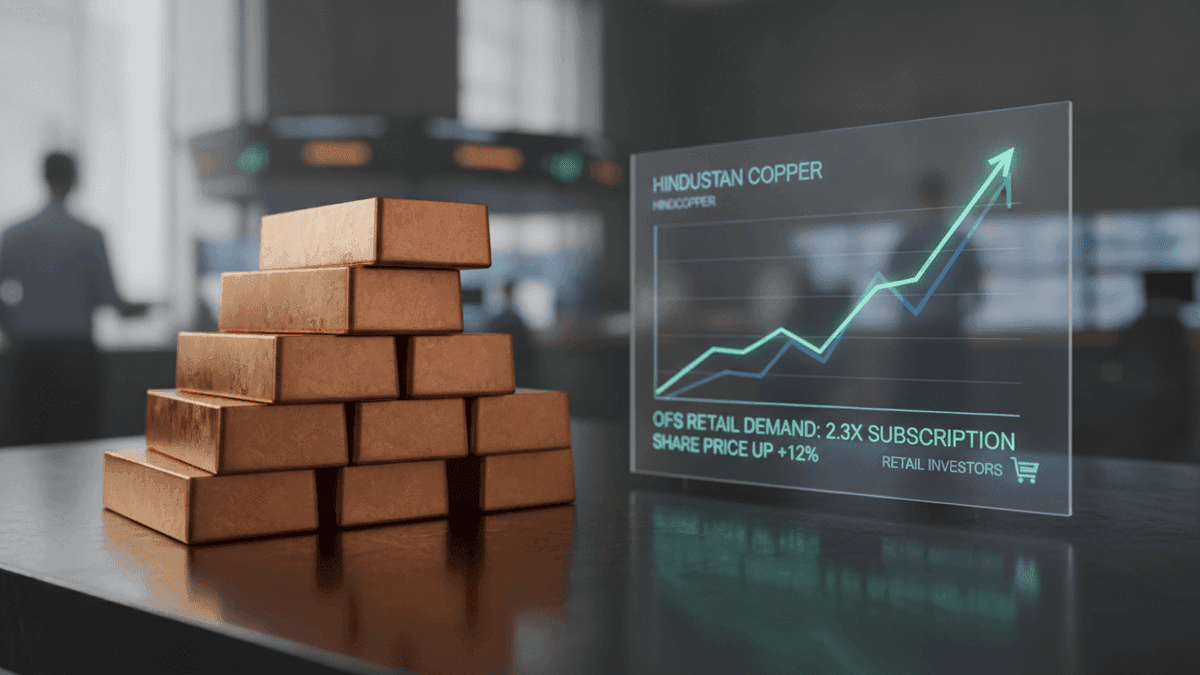 Hindustan Copper OFS Opens for Retail Investors; Stock Surges