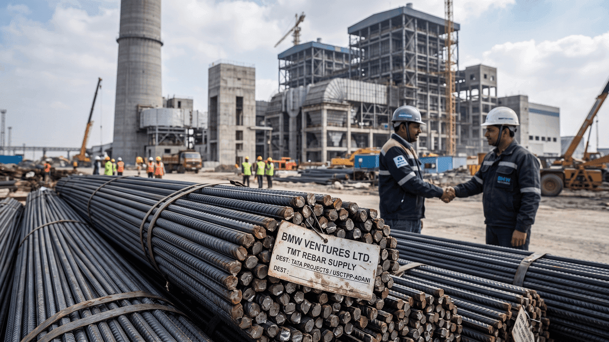 BMW Ventures Bags Rs 25 Cr Tata Projects Orders for TMT Steel