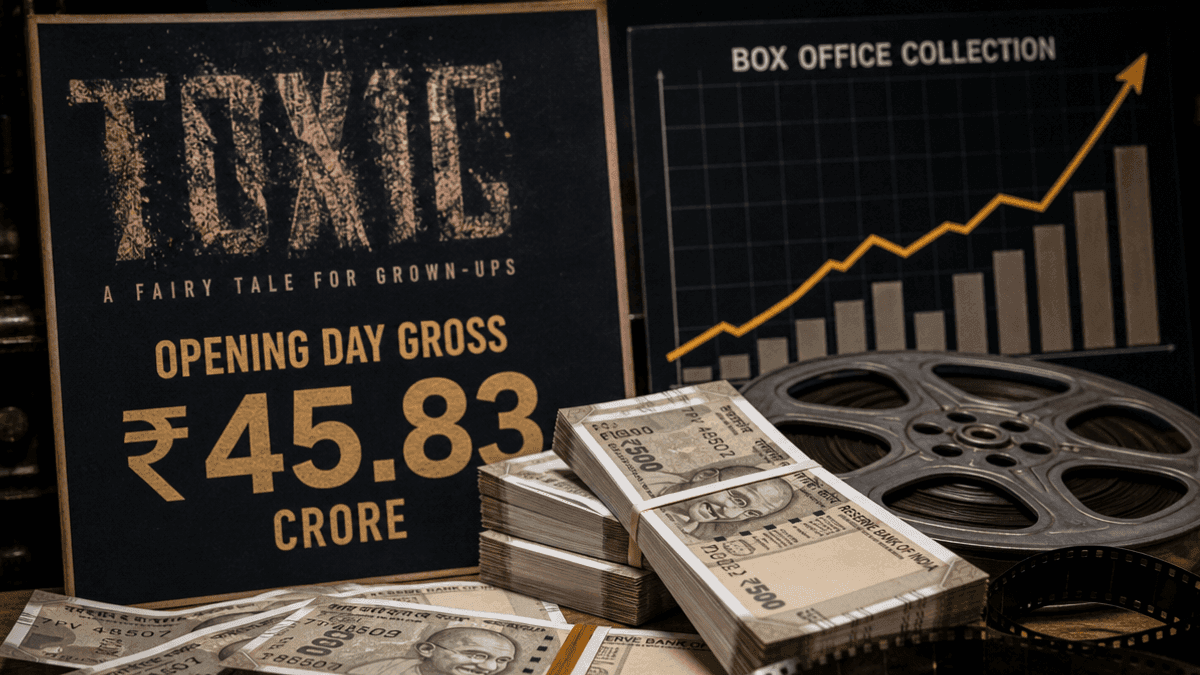 Toxic Film Roars with Rs 45.83 Cr Opening Day Gross