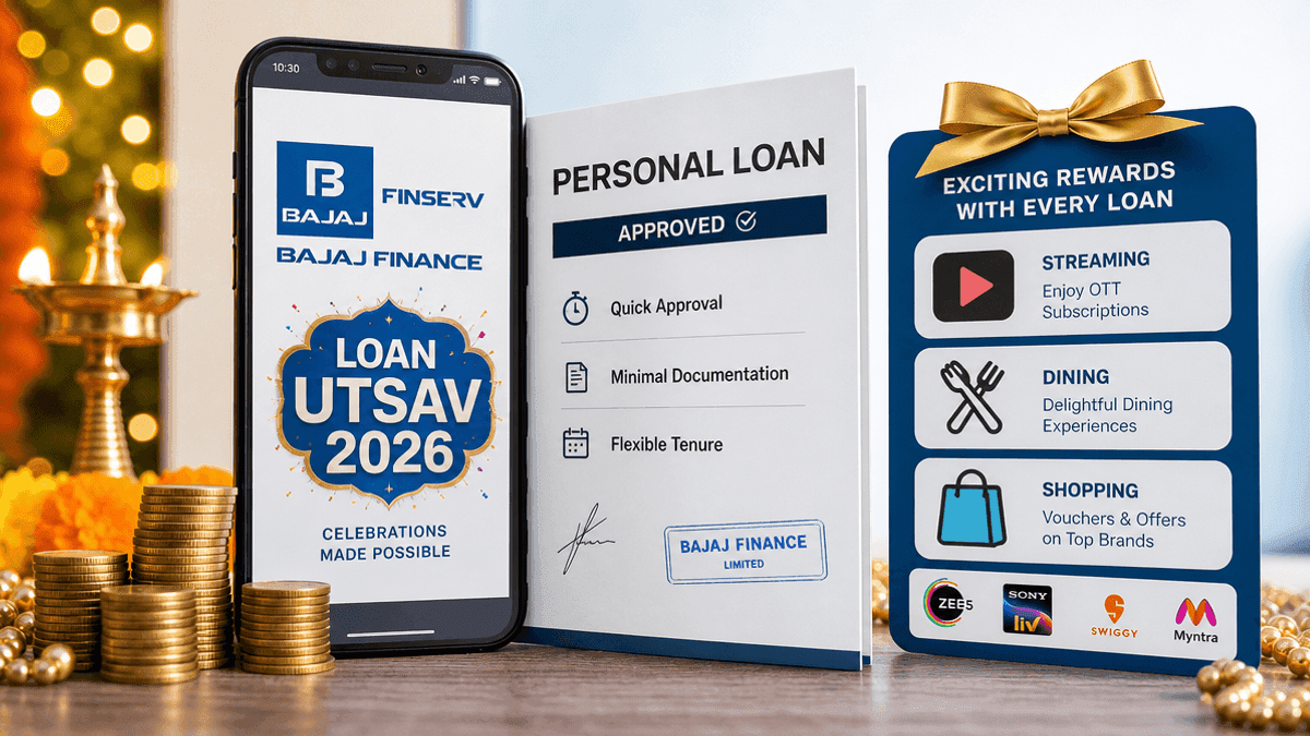 Bajaj Finance Loan Utsav 2026: Personal Loan Rewards
