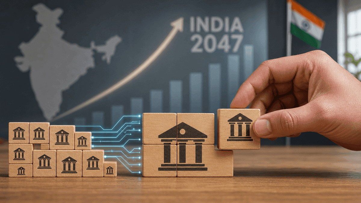 EAC-PM Proposes Bank Consolidation for Developed India by 2047