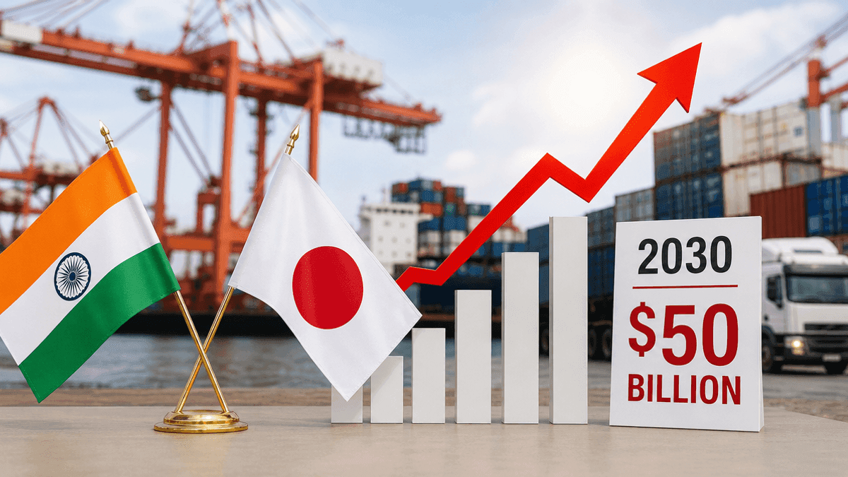 India-Japan Trade to Reach $50 Billion by 2030