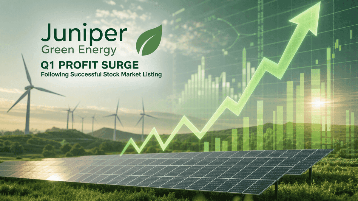 Juniper Green Q1 Profit Soars 54.4% Post-IPO