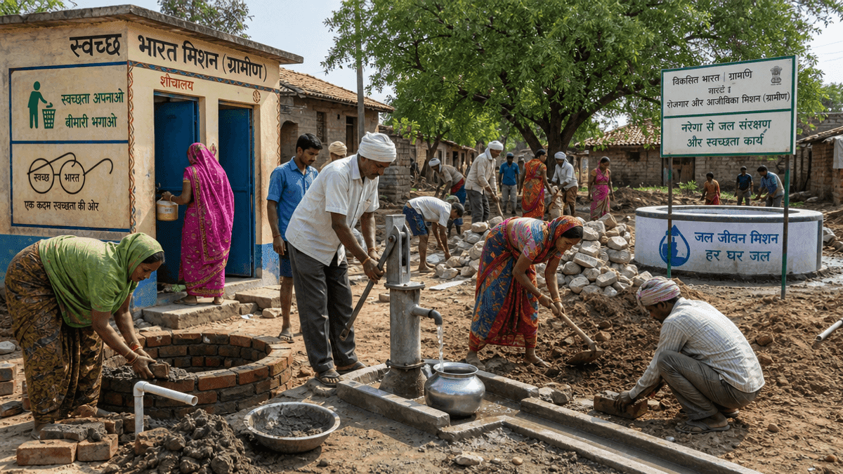 India Integrates Water, Sanitation with Rural Employment Scheme
