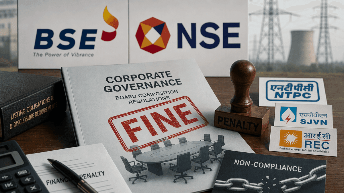 PSU Power Firms Fined Rs 59 Lakh for Governance Lapses