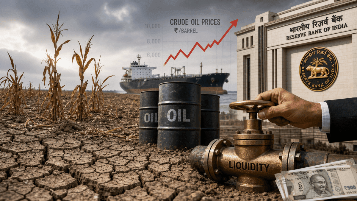 India’s Economy: Monsoon Woes, Import Costs & RBI’s Inflation Fight