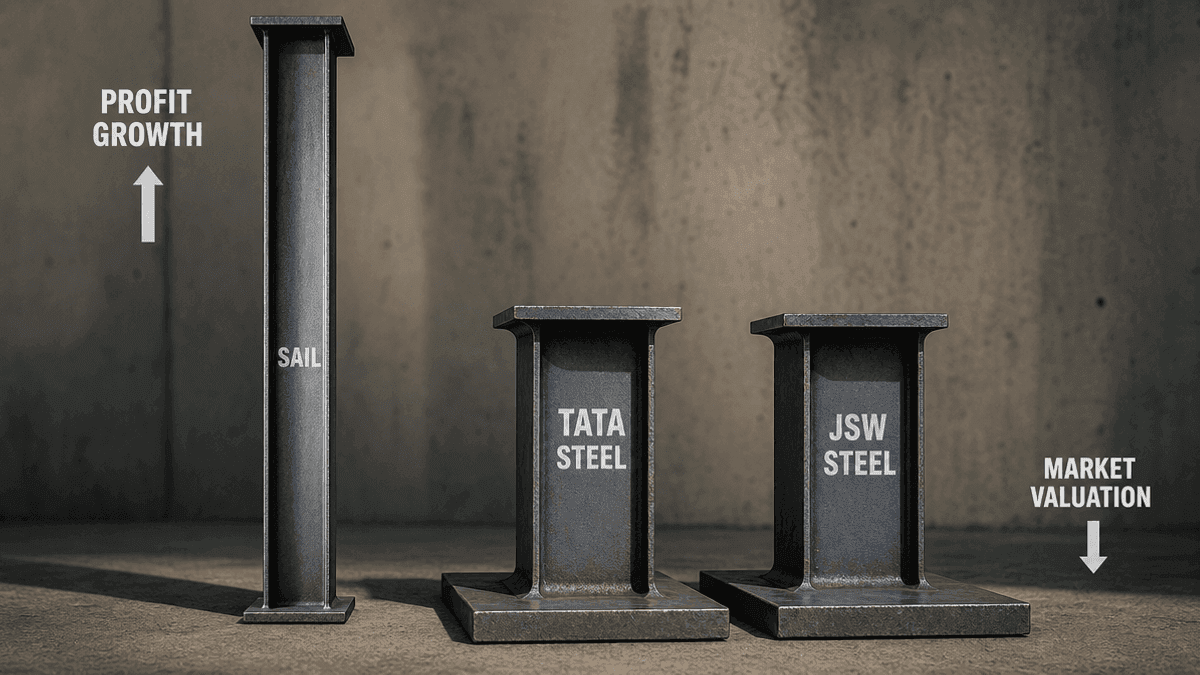 SAIL’s Profit Soars, But Valuation Discount Remains