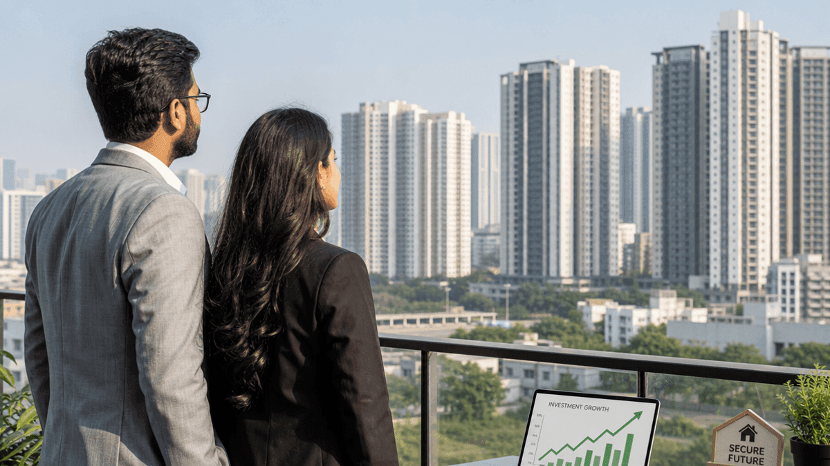 Young Indians Invest in Real Estate for Wealth & Stability