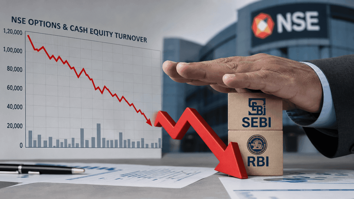NSE Options Turnover Hits 2026 Low Amidst Regulatory Curbs